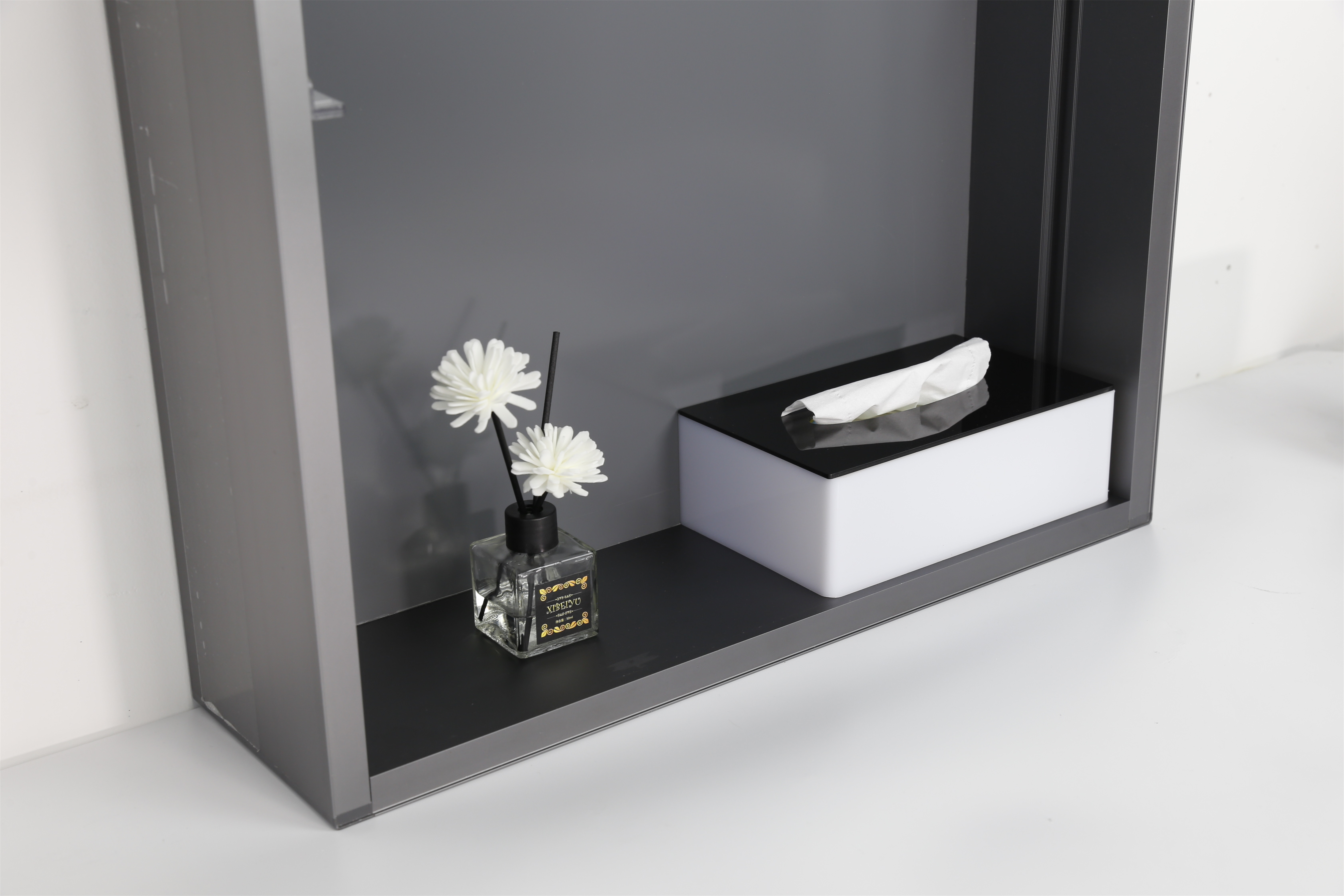 Acrylic Tissue Box for Cabinet
