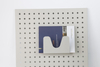 Modular Wall-Mounted Pegboard Organizer System – Customizable Storage for Home, Office, Bathroom & Workshop