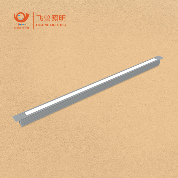 Silicone Eye-caring Recessed Led Aluminum Profile Strip Light For Cabinet 