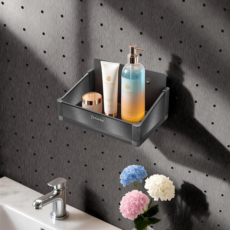 80439-80440梯形小置物盒+灰飞特板拉丝+灰色飞特板-场景