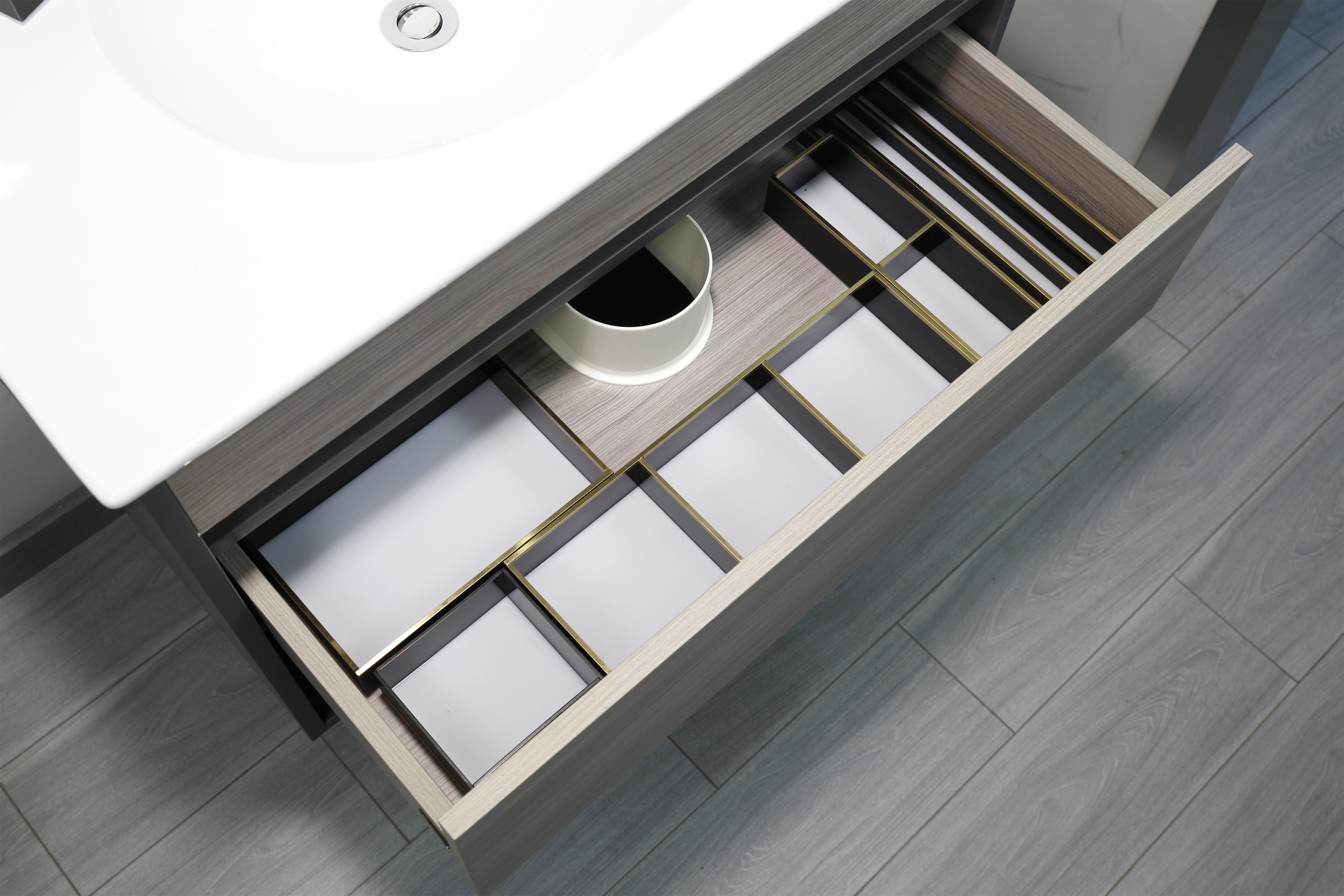 Bathroom Cabinet Bottom Square Storage Box