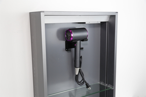 In-Cabinet Hair Dryer Rack