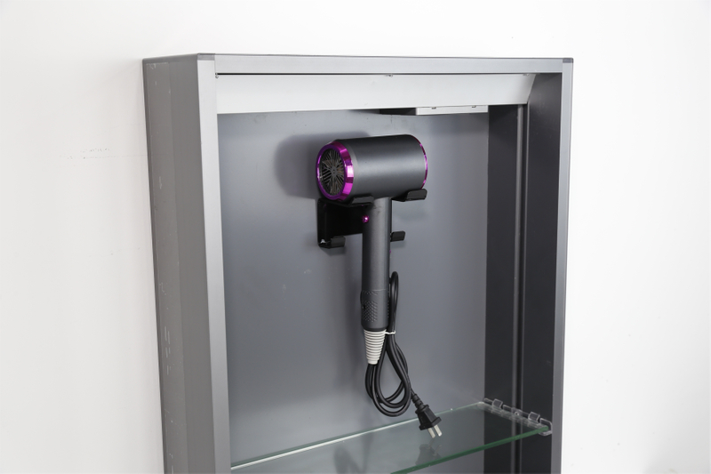 In-Cabinet Hair Dryer Rack