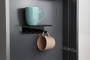 Double Cup Holder for Cabinet Interior