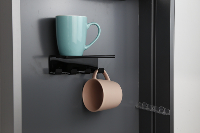 Double Cup Holder for Cabinet Interior