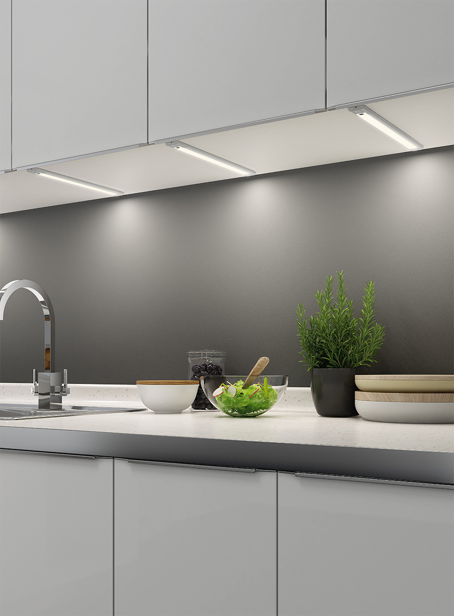 Furniture Kitchen Ultra Thin Led Sensor Light Kitchen Cabinet Led Lighting Cupboard under Light