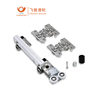 Zinc Alloy Folding Sliding Door Roller Wheel for Wardrobe Wooden Door 