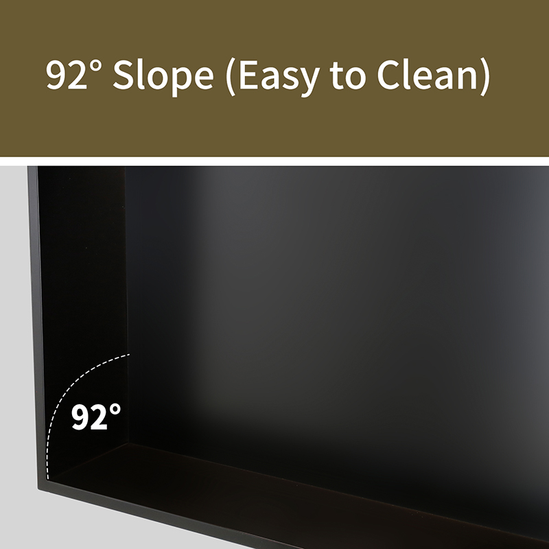 92&deg; Slope (Easy to Clean)