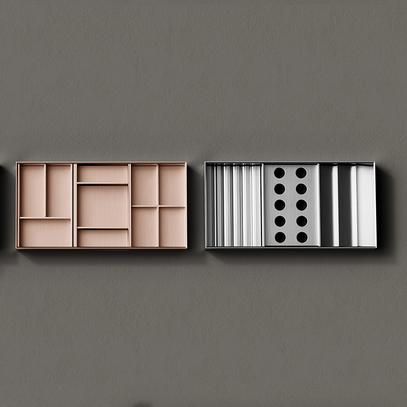 In-Cabinet Hair Dryer Rack