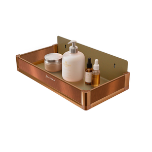 FIESONO Medium-Length Pegboard Storage Box (Metal + HPL)