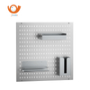 Modular Wall-Mounted Pegboard Organizer System – Customizable Storage for Home, Office, Bathroom & Workshop