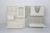 Modular Wall-Mounted Pegboard Organizer System – Customizable Storage for Home, Office, Bathroom & Workshop