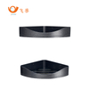 Modern Corner Bathroom Shelf – Double Tier