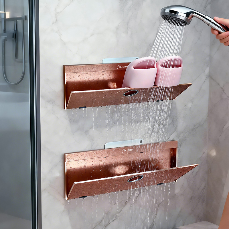 Foldable HPL Shower Slipper Rack