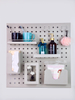 Small Pegboard Storage Box – Powder-Coated Iron