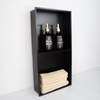 Stainless Steel Shower Niche – 2-Tier Recessed Wall Shelf