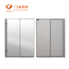 Fiesono Customized Folding Mirror Door Bathroom Storage Medicine Cabinet With Folding Telescopic Mirror Door 