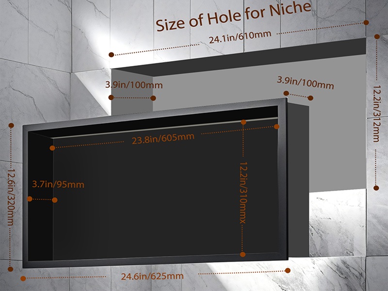 shower niche shower niche